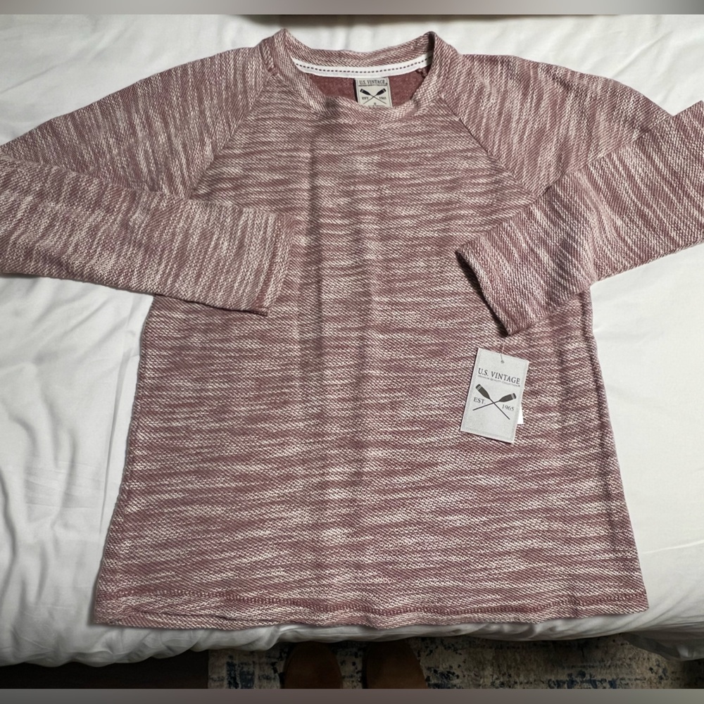 Women's Pink Heather knit Sweater